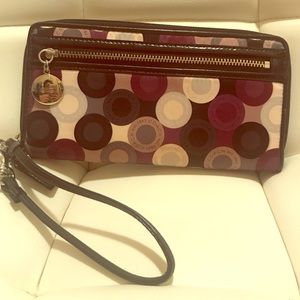 Coach wristlet/wallet